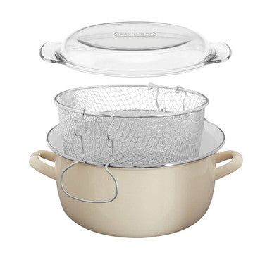 Telo Cream Deep Fryer