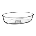 Freska Set Of Two Oval Glass Oven Dishes