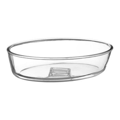 Freska Set Of Two Oval Glass Oven Dishes