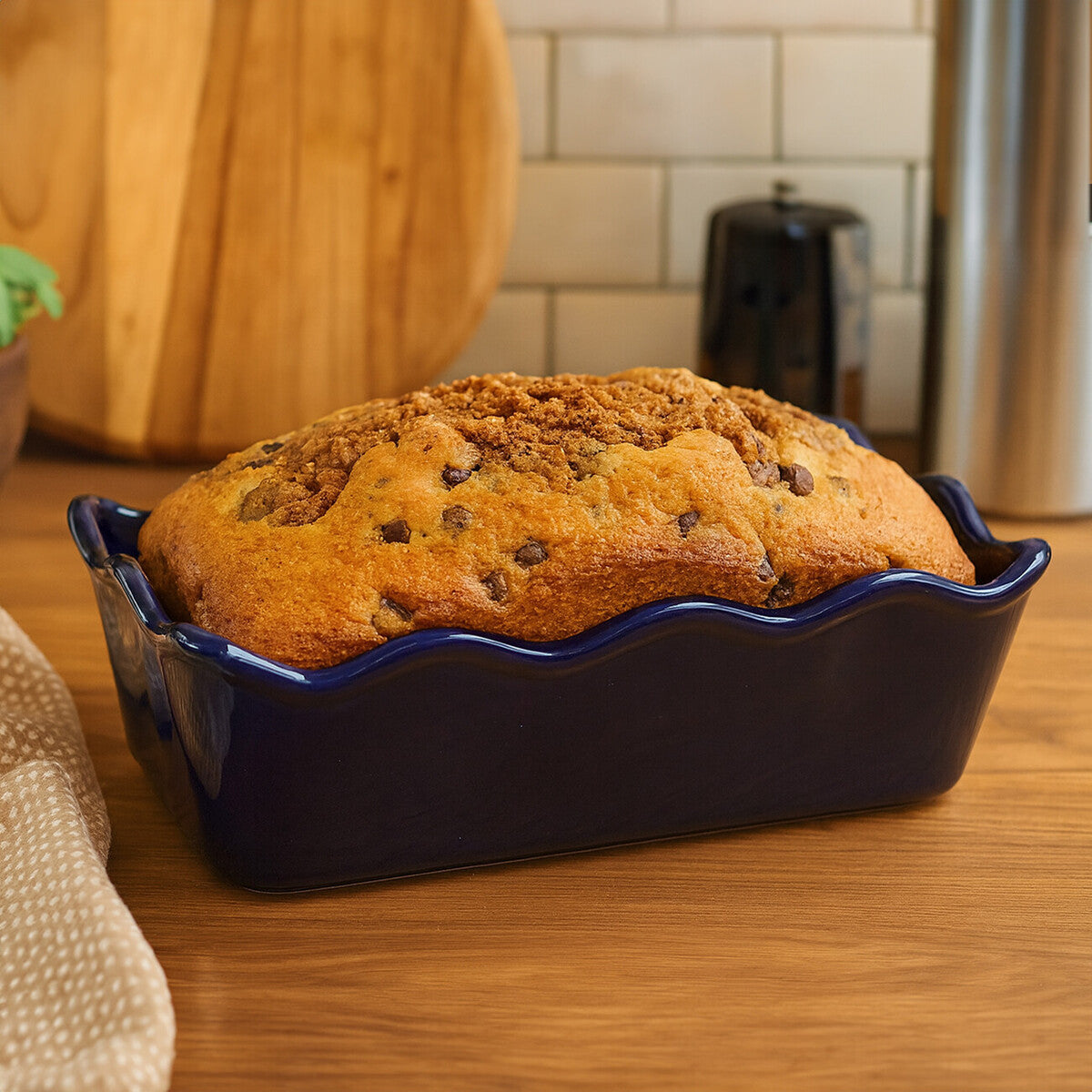 Modern Retro Rectangular Loaf Dish