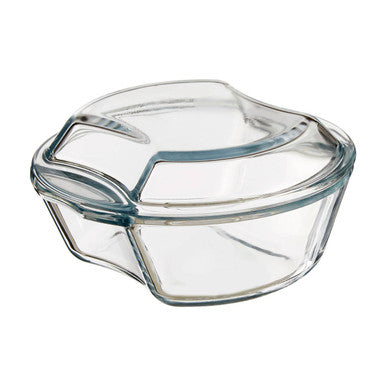 Small Round Glass Casserole Dish