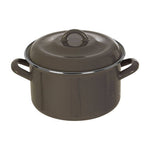Porter Grey Enamel 20cm Casserole Dish