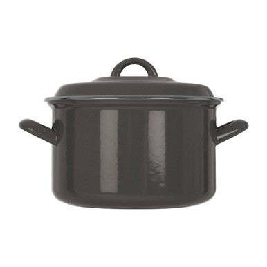 Porter Grey Enamel 20cm Casserole Dish
