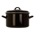 Porter Black Enamel 22cm Casserole Dish