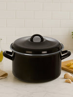 Porter Black Enamel 22cm Casserole Dish