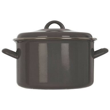 Porter Grey Enamel 22cm Casserole Dish