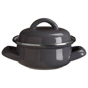 Porter Grey Enamel 10cm Mini Casserole Dish