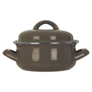 Porter Grey Enamel 12cm Casserole Dish