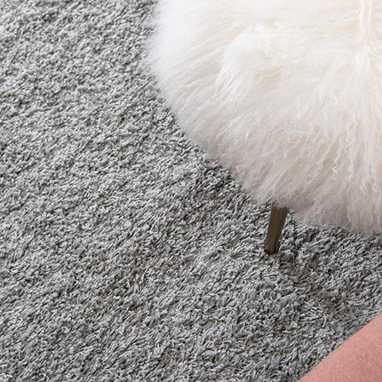 Silver Thick Shaggy Rug - California