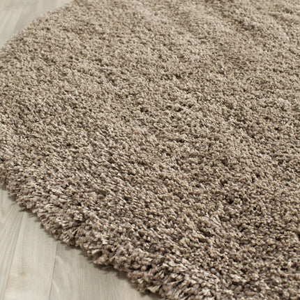 Taupe Thick Shaggy Rug - California