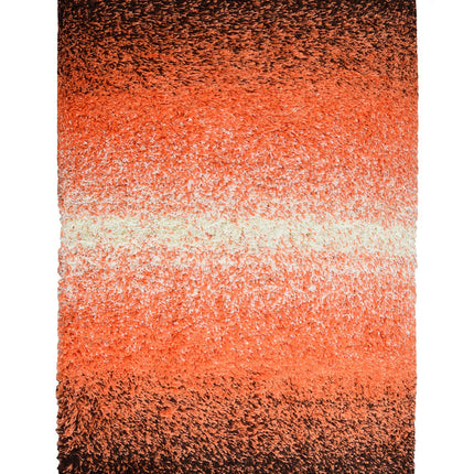 Orange Blend Thick Shaggy Rug - California