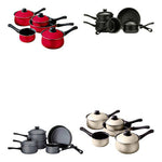 Viggo Black Non Stick 5 Piece Cookware Set