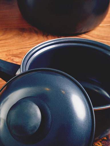 Viggo Black Non Stick 5 Piece Cookware Set