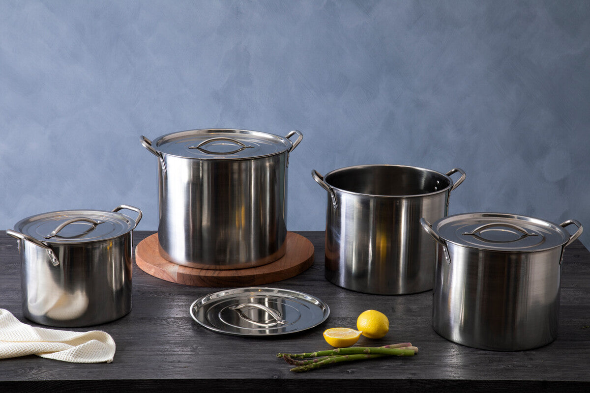 Crosse  Set Of 4 Stock Pots with Lids