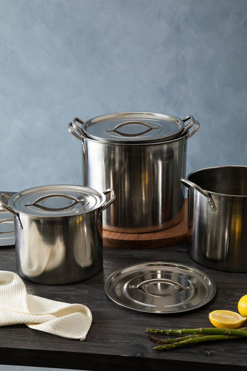 Crosse  Set Of 4 Stock Pots with Lids