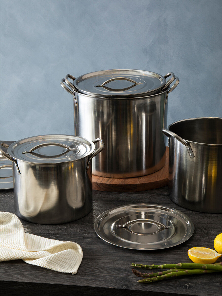 Crosse  Set Of 4 Stock Pots with Lids