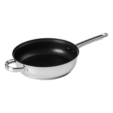 Crosse 24cm Stainless Steel Non Stick Frypan With Glass Lid