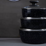 Stoneflam 16Cm Saucepan With Glass Lid