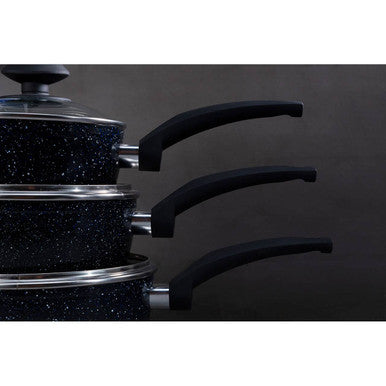 Stoneflam 16Cm Saucepan With Glass Lid