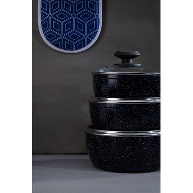 Stoneflam 18Cm Saucepan With Glass Lid