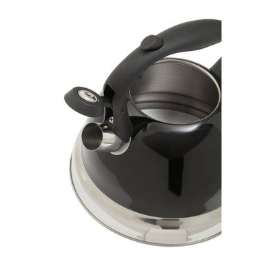 Zion Black 3 Ltr Whistling Kettle