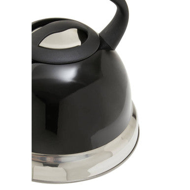 Zion Black 3 Ltr Whistling Kettle