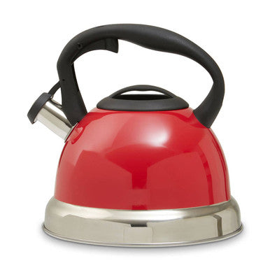 Zion Red 3 Ltr Whistling Kettle