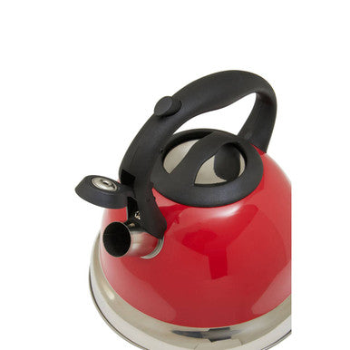 Zion Red 3 Ltr Whistling Kettle