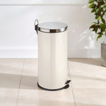 Miller Cream 30 Litre Pedal Bin