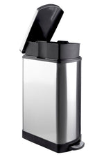 Miller Stainless Steel Rectangular 35 Litre Pedal Bin