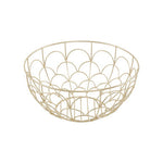 Vertex Deco Matte Gold Fruit Basket
