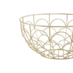 Vertex Deco Matte Gold Fruit Basket