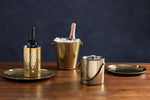 Mixology Hammered Brass Wine Cooler