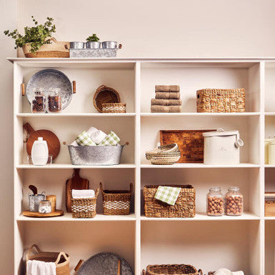 Drummond Set Of 3 Galvanised Steel Flower or Herb Pots With Tray