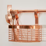 Sorello Rose Gold Hanging Storage Basket