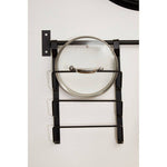 Sorello Matt Black Hanging Pan Lid Rack