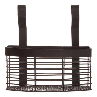Sorello Matte Black Hanging Storage Basket
