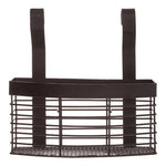 Sorello Matte Black Hanging Storage Basket
