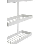 Sorello White Iron Three Level Hanging Rack