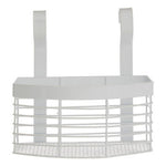 Sorello White Iron Hanging Storage Basket