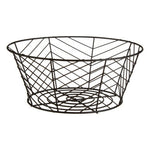 Vertex Black Powder Coated Fruit Basket