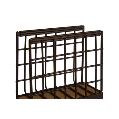 Vertex Bronze Powder Coated Napkin Holder