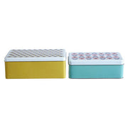 Paice Set of Two Rectangular Storage Tins