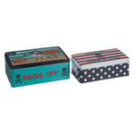 Pirate Set Of 2 Pirate Storage Tins