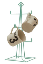 Vertex Green Finish Mug Tree