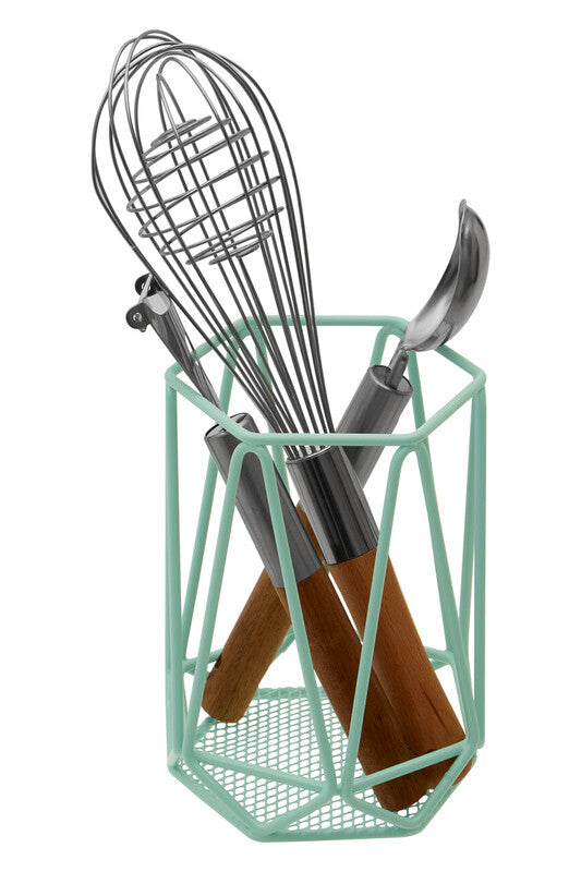 Vertex Green Finish Utensil Holder