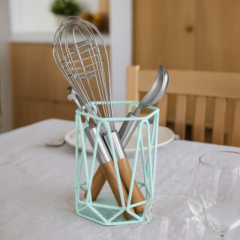 Vertex Green Finish Utensil Holder