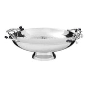 Miressa Low Silver Grapes Fruit Bowl