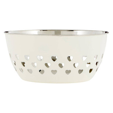 Hollis Hearts Design Ivory Bowl