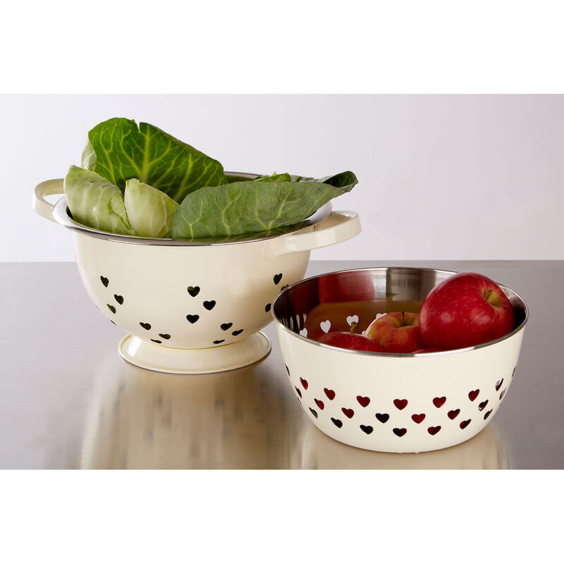 Hollis Hearts Design Ivory Bowl